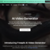 Freepik AI Video Generator
