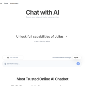 Julius AI Chat