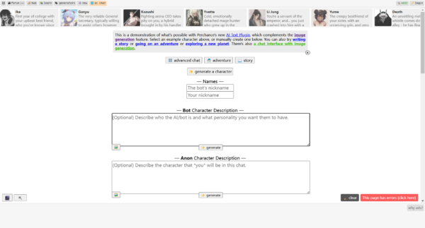 perchance ai chat