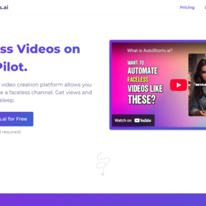 AutoShorts-ai-1-Faceless-Video-Generator-for-TikTok-YouTube