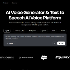 Play.ht AI Voice Generator