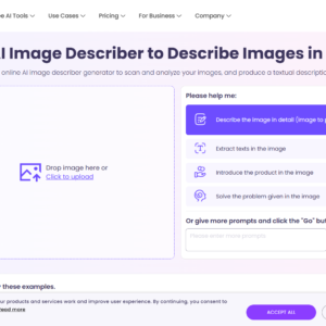 Free AI Image Describer to Describe Images in Words